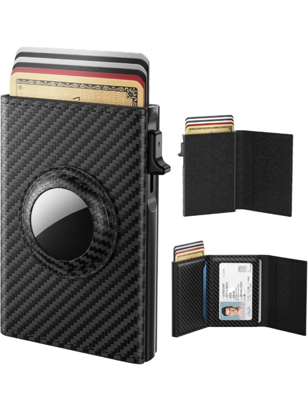 Slim RFID Blocking Wallet for Men | Genuine Leather, 14 Card Capacity, ID
